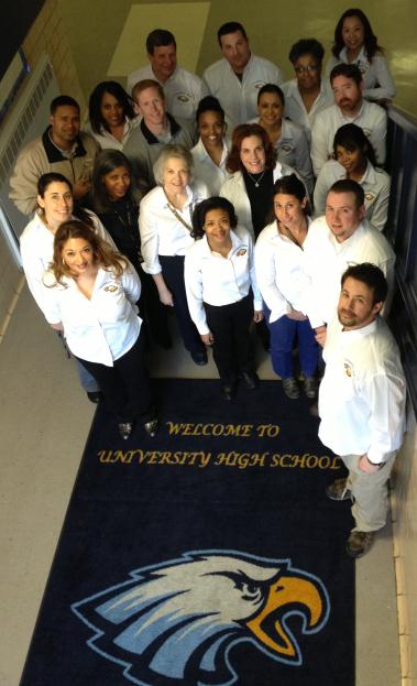 UHSA Staff about 2015 in the Lahser building